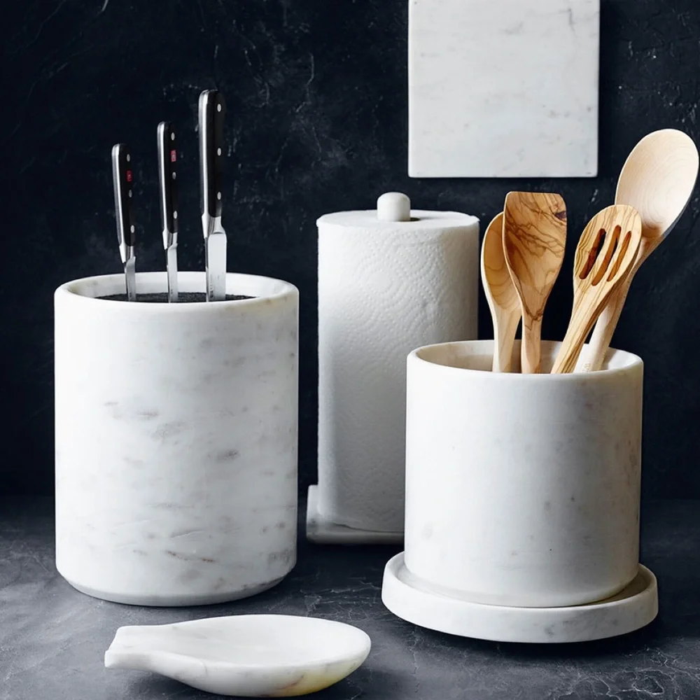 Williams Sonoma Marble Paper Towel Holder